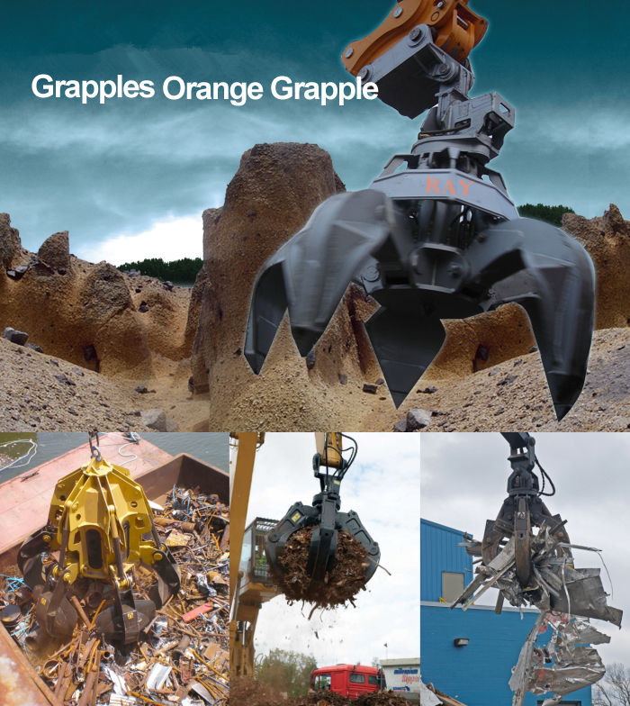 Orange Peel Grapple RHGP-06 Application