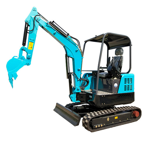 RAY&YG Joystick Crawler Zero Swing with Square Shape Body Mini Excavator