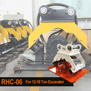 The Hydraulic Compactor Model Is RHC-06 for 12-18 Ton Excavator