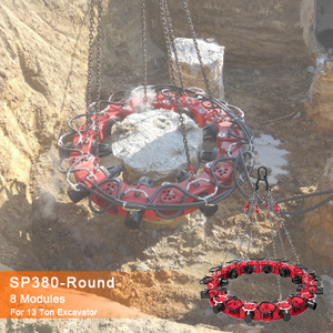 SP380-8 Hydraulic Pile Driver for 13 Excavator