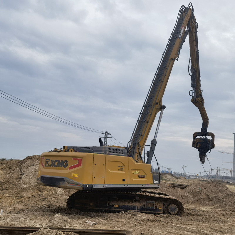 Hydraulic Vibrating Pile Driver Manufacturer Supplier RV-350 for 38-45 Ton Excavator