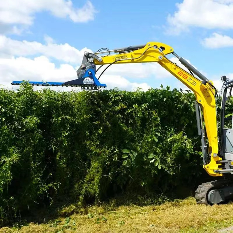 Excavator Skid Steer Loader Gardening Hedge Trimmer