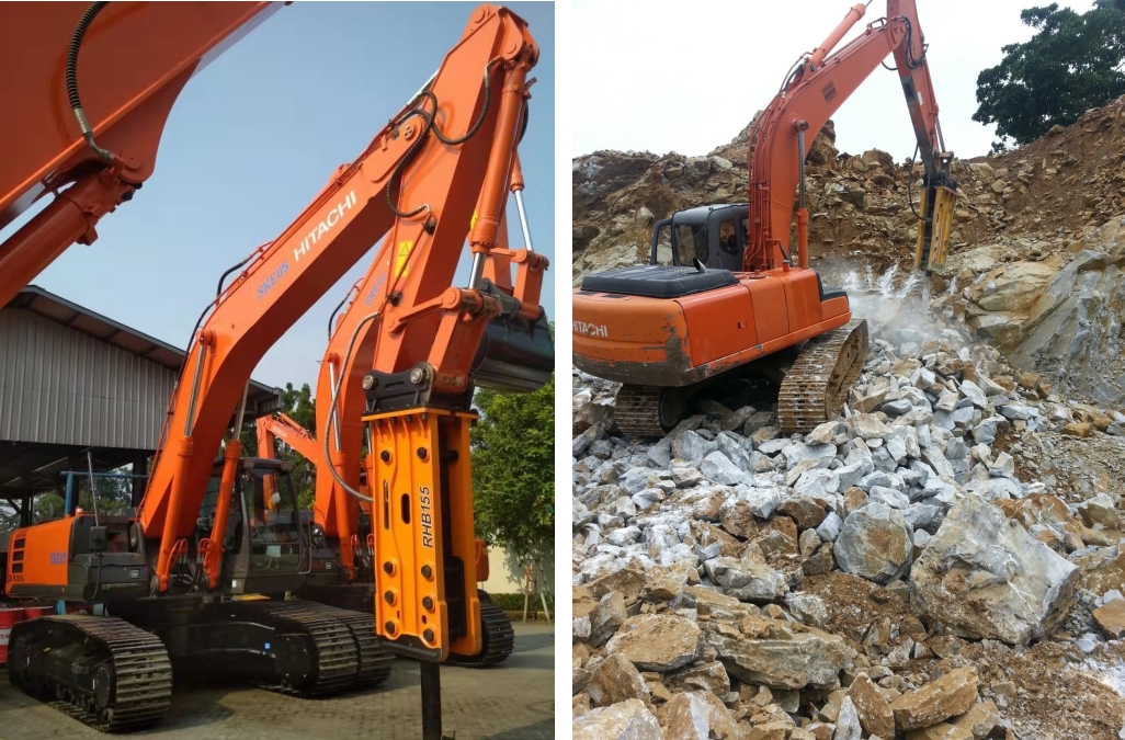 RHB155 hydraulic breaker
