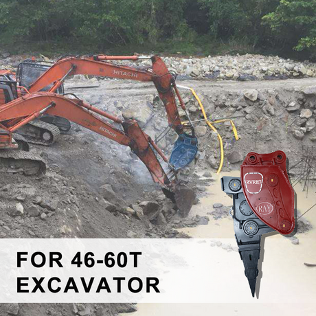 RVR-E7 Vibro Ripper for 46-60 Ton Excavator 