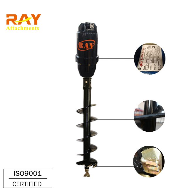 REA5000 model Earth Auger for excavator attachments
