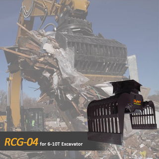 6-10T Excavator Demolition Grapple for Sale RCG-04