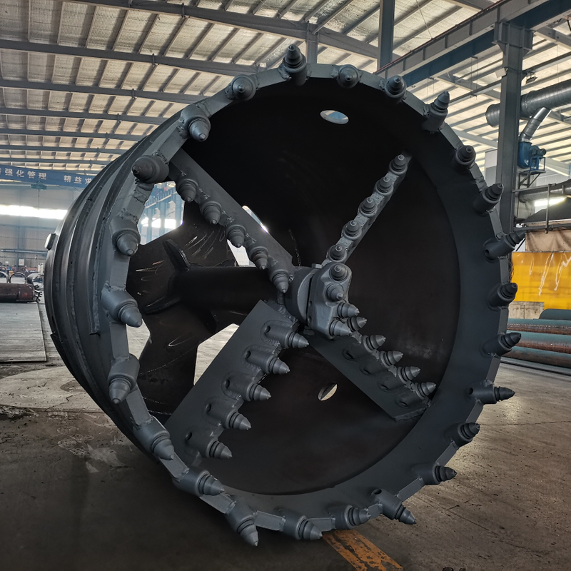 D80 Rock Tube Drill Bucket Max Depth Auger Bucket with Rock Teeth