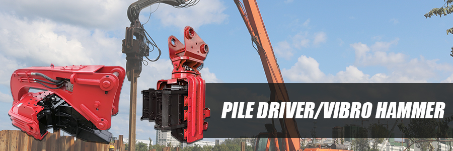 RAY-hydraulic-vibrating-pile-driver-excavator