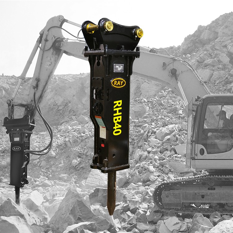 Box Type Hydraulic Breaker RHB40 for 0.7~1.3 T Excavator
