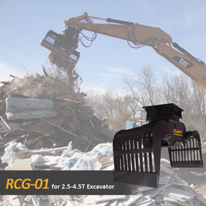 RCG-01 Demolition And Sorting Grapple for 2.5-4.5T Excavator 