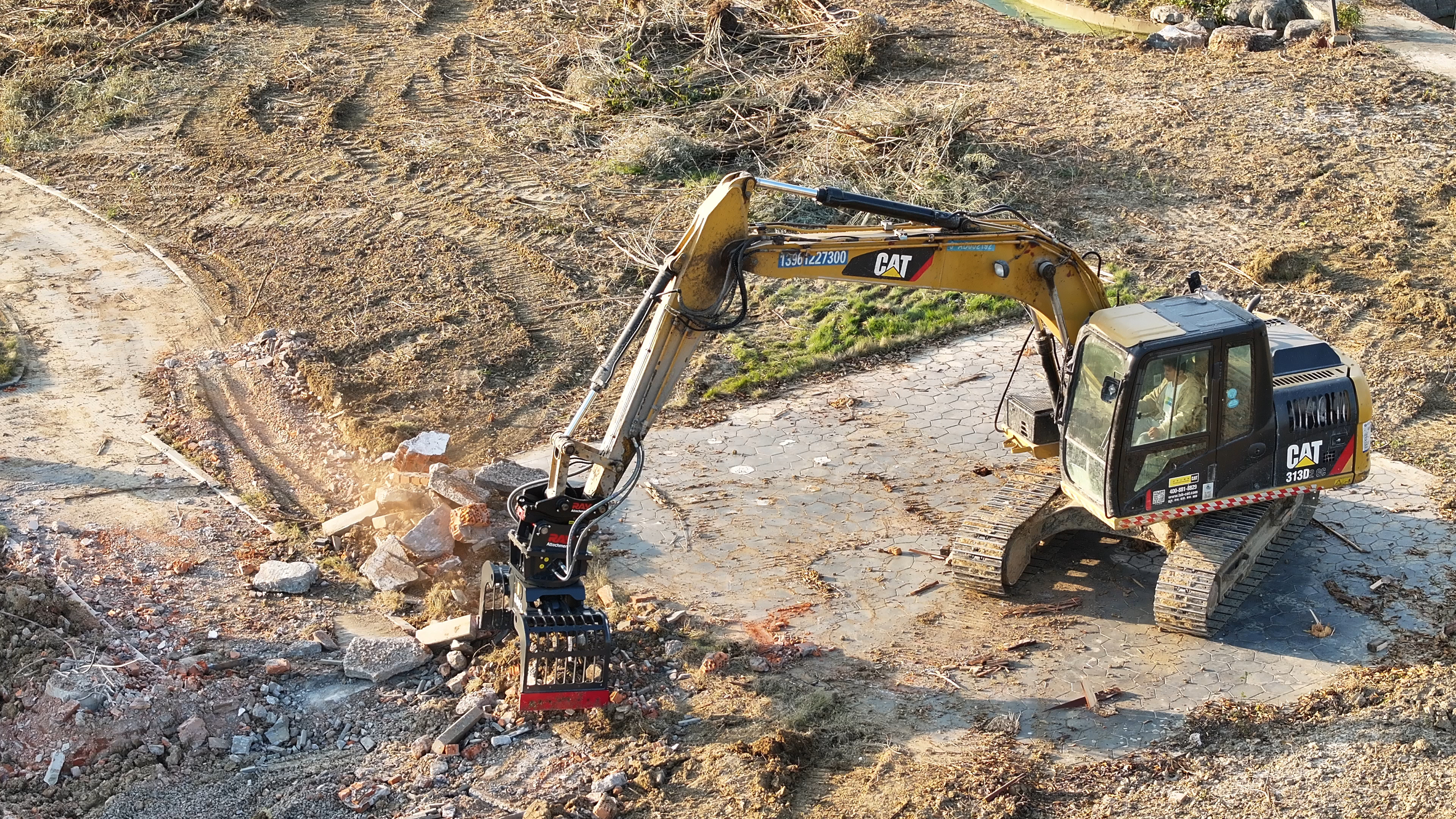 RAY Demolition Grapple