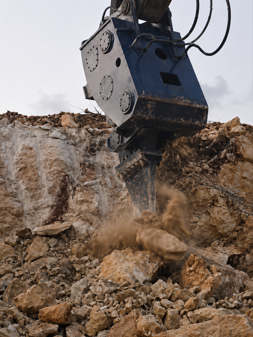 RAY excavator vibro ripper 