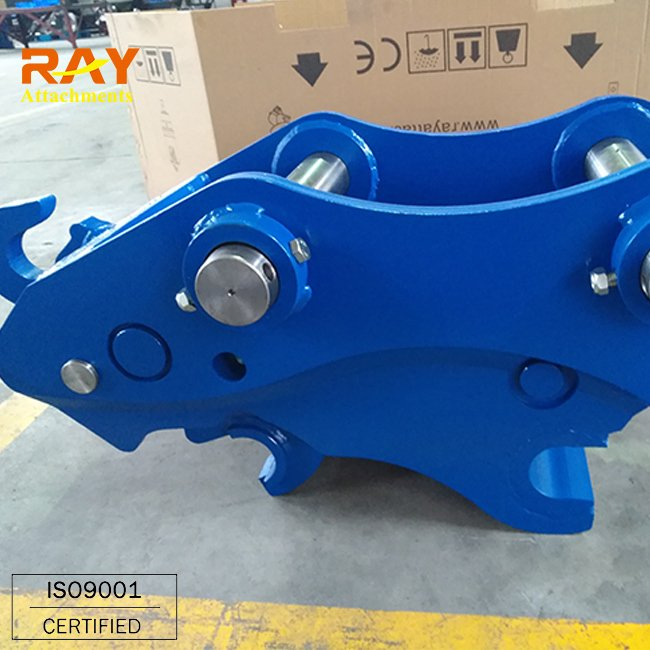 Hyundai Hydraulic Quick Coupler in Excavator