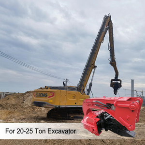 Sheet Pile Vibratory Hammer RV-250 for 20-25 Ton Excavator
