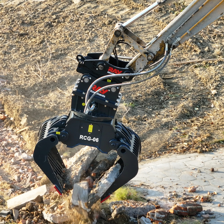 Demolition And Sorting Grapple RCG-06 for 10-15T Excavator