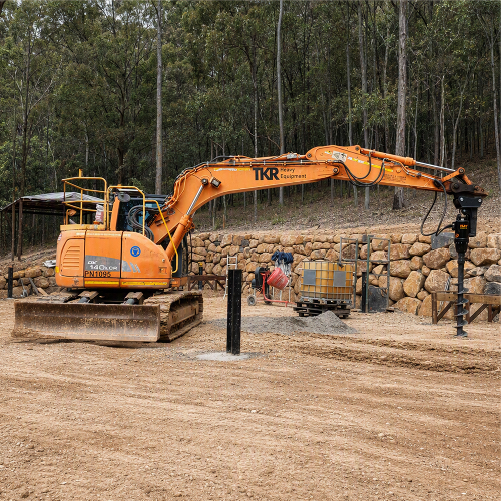 Excavator Earth Auger for Planting