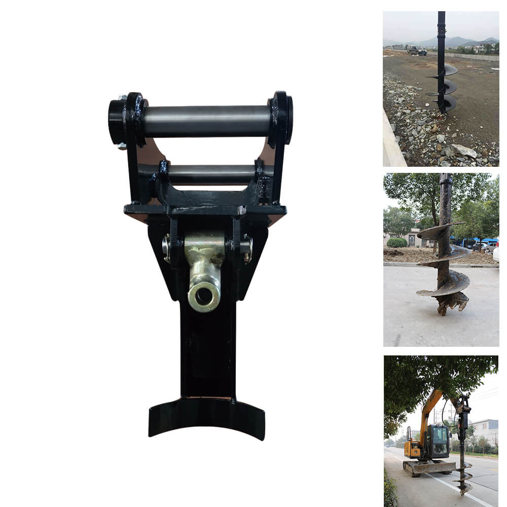 REA5000 model hydraulic Earth Auger drilling