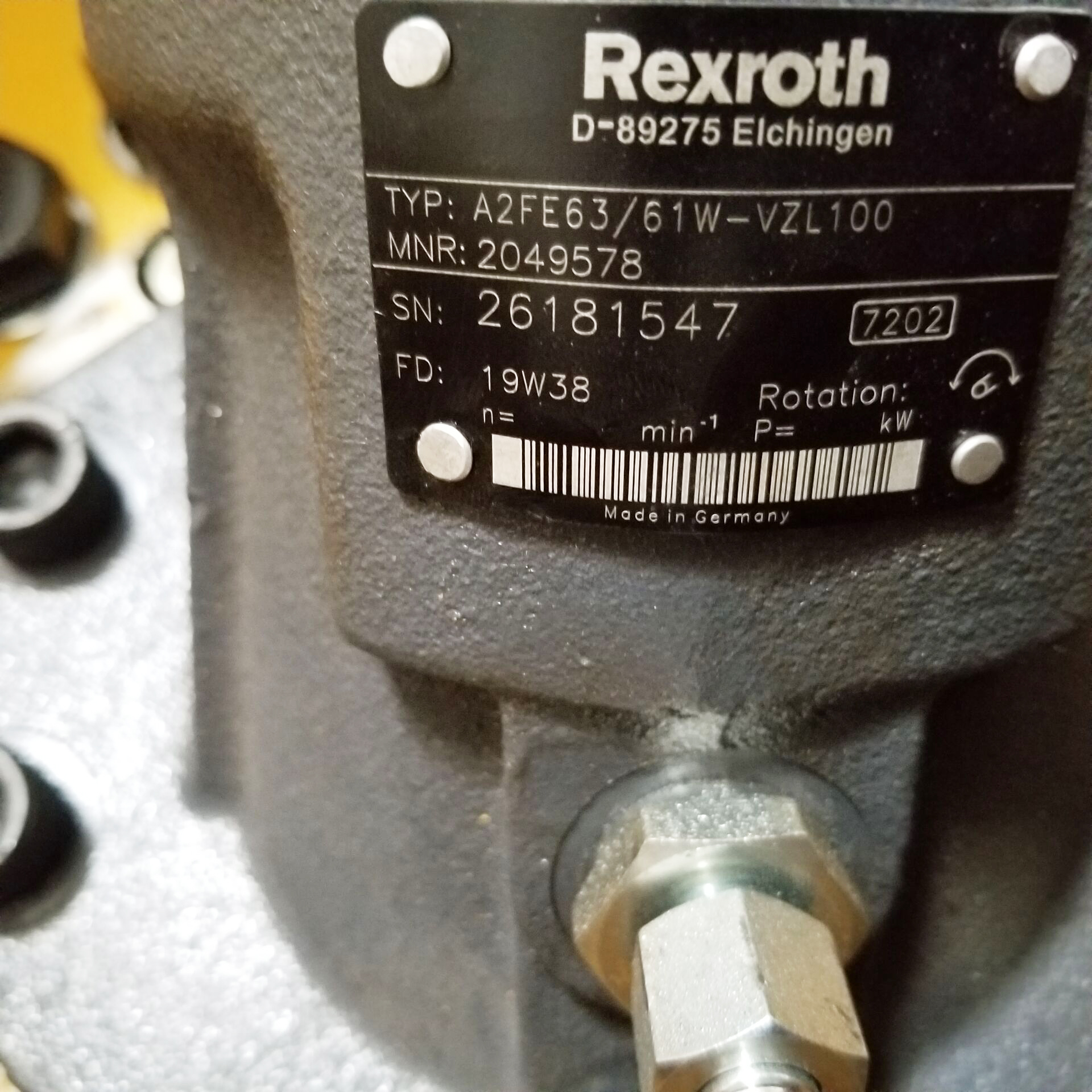 Rexroth-motor