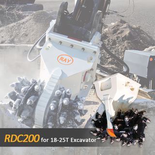 RDC200 Drum Cutter for Excavator