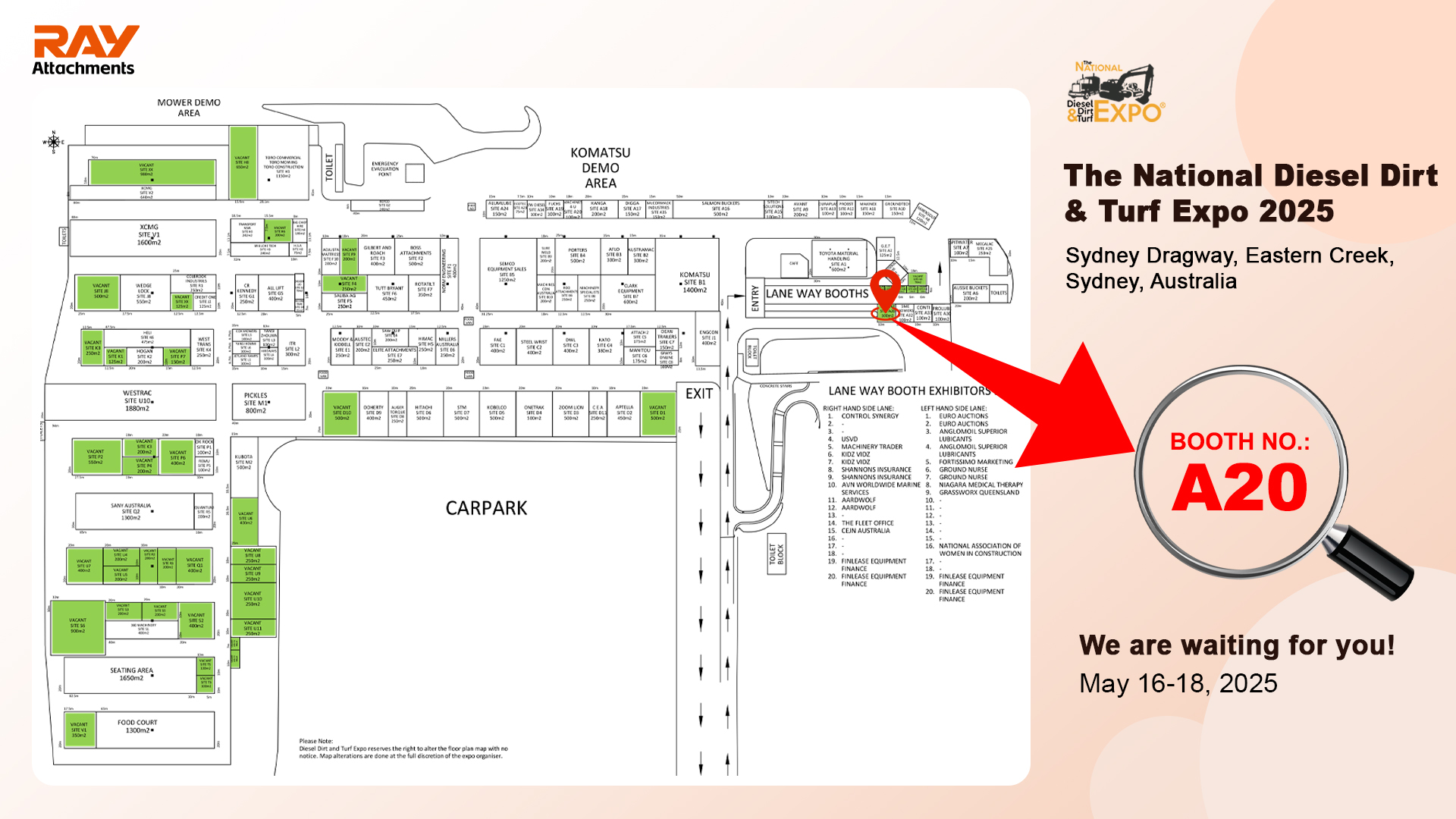 2025 Australian International Construction Machinery Exhibition