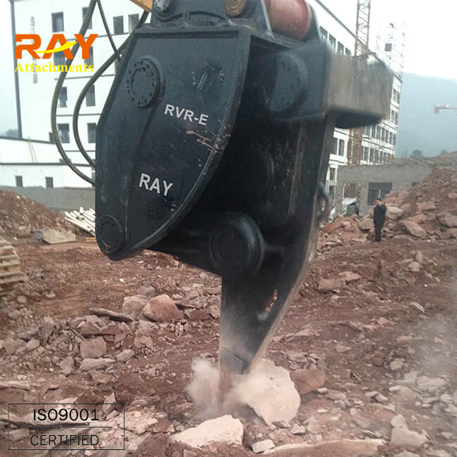 high frequency hydraulic ripper excavator vibro ripper