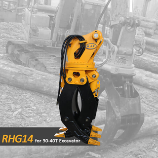 RHG14 Model Wood Grapple For 30-40 Ton Excavator