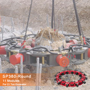 SP380-11 Hydraulic Concrete Pile Breaker for Excavator