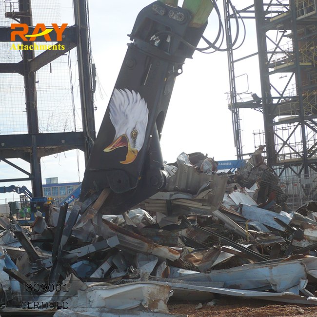 eagle shear for demolition of steel structures