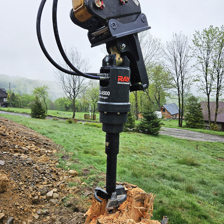 REA4500 Excavator Earth Auger Post Hole Digger for 3-5T Excavator