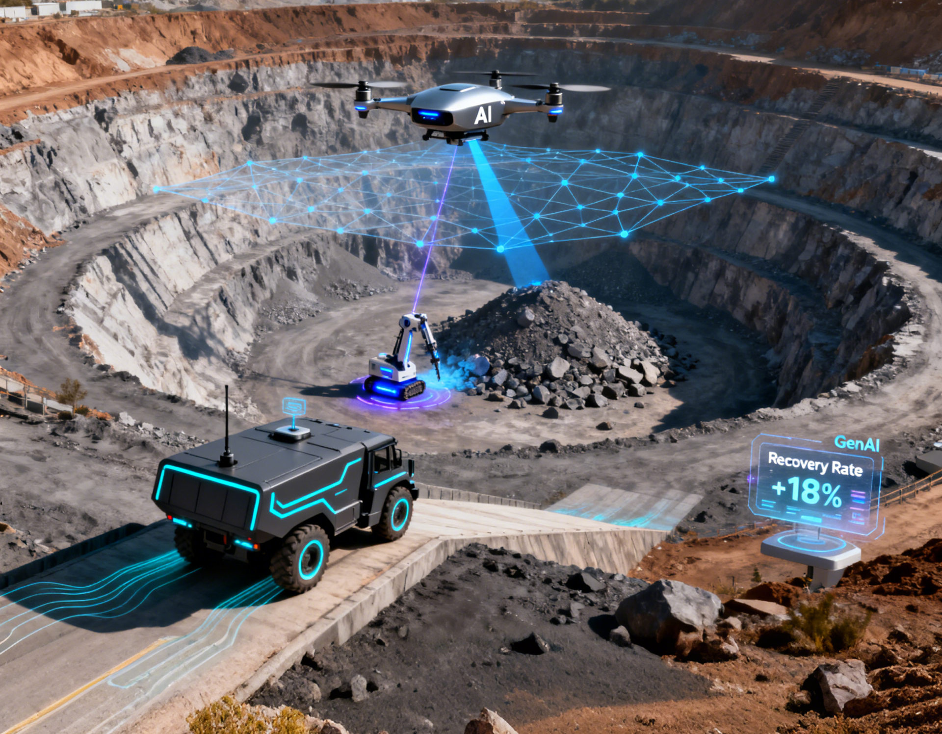 Beneath The Surface: How AI And GenAI Are Transforming The End-to-End Mining Landscape