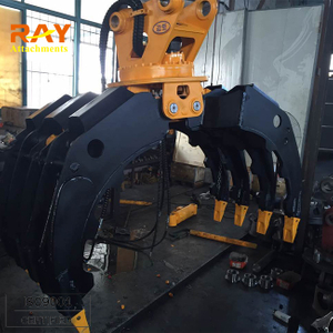  High Efficiency Hydraulic Grapple for Excavator