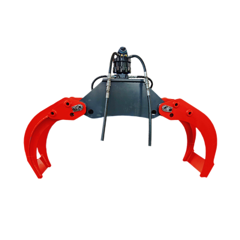 0.12m² Rotator Hydraulic Log Grapple for Excavator Loader Timber Trailer Crane Grapple Claw
