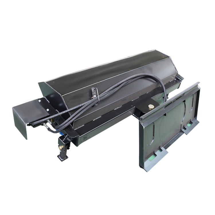 Community Power Hydraulic Snow Cleaning Machine Skid Steer Loader Snow Sweeper Rotary Broom for Snow Removal