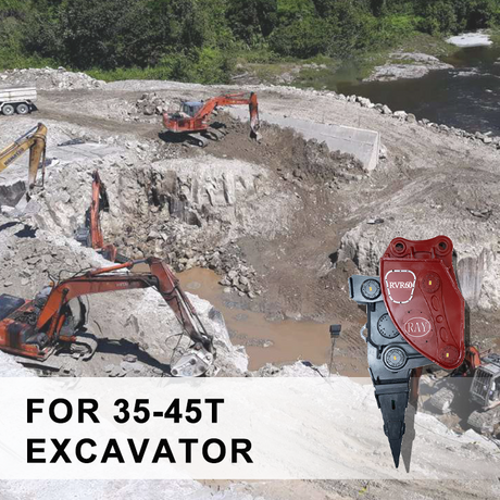 RVR-60 Vibro Ripper for 35-45Ton Excavator 