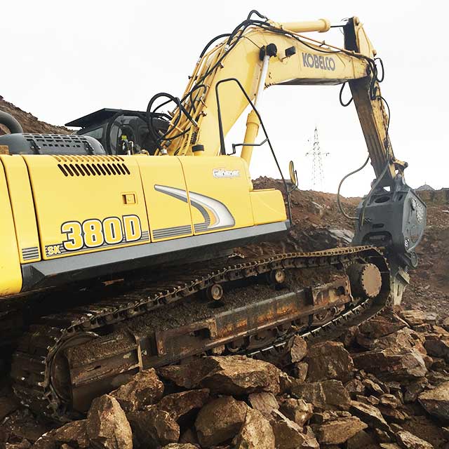 Excavator Vibro ripper High frequency hammer For rock mining