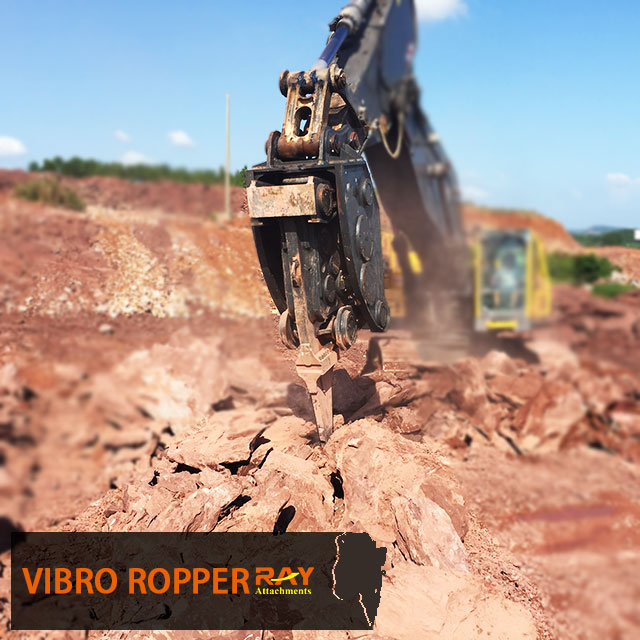 How to operate vibro ripper ?