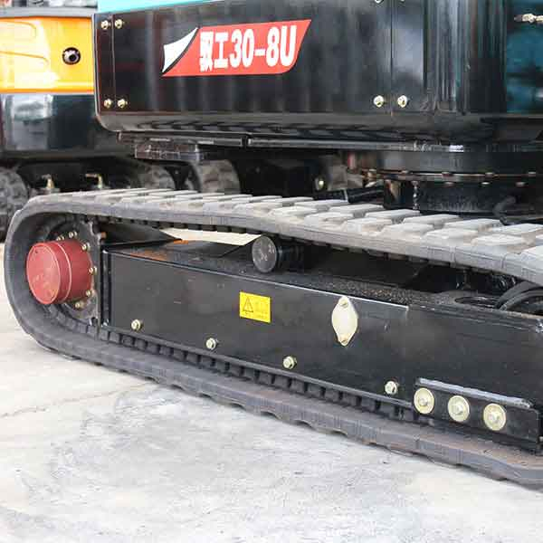 RAY Zero Swing And Triple Pump Joystick Operation Mini Excavator